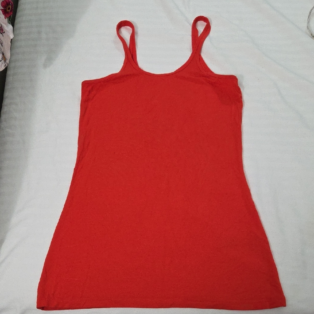 ALEXANDER WANG, Vibrant Red Tank Top🧿